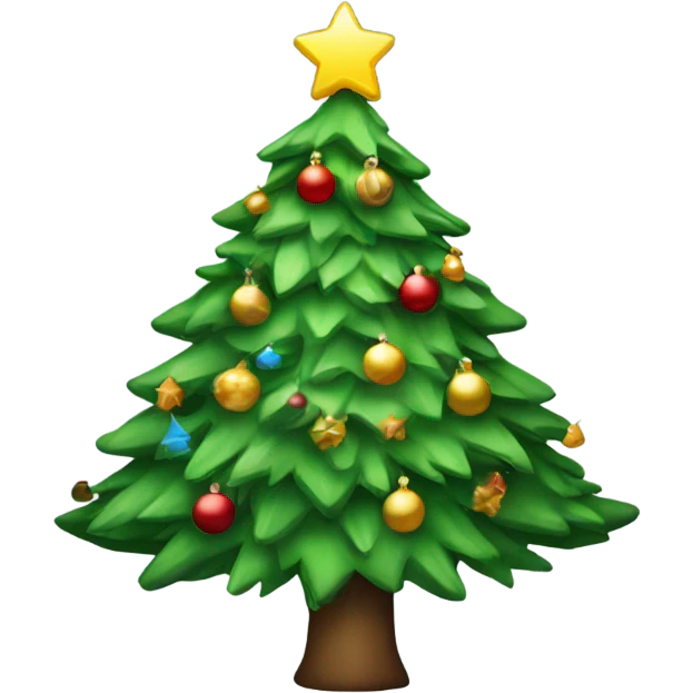 xmas tree emoji