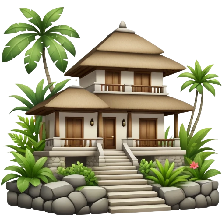 Villa in bali  emoji