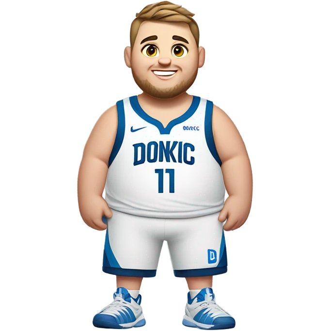 A really fat Luka doncic  emoji