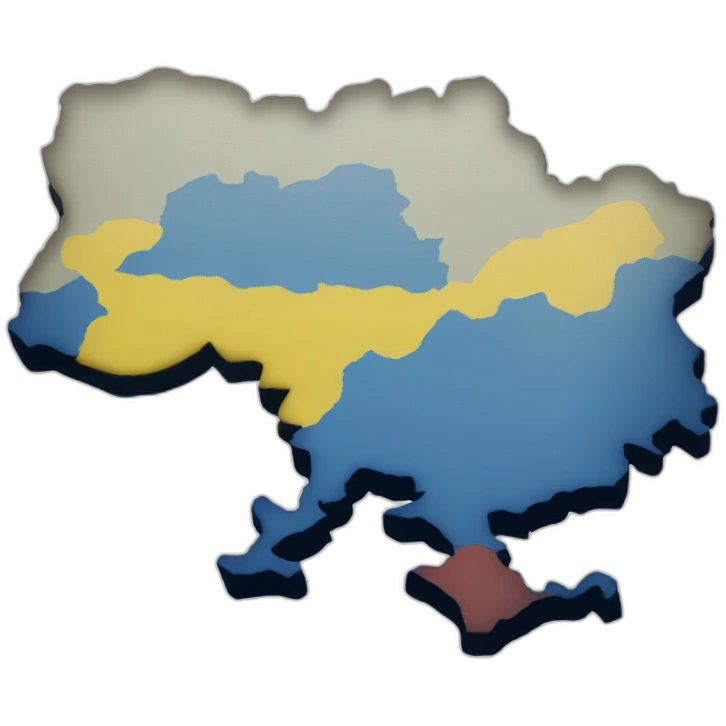 Map of Ukraine emoji