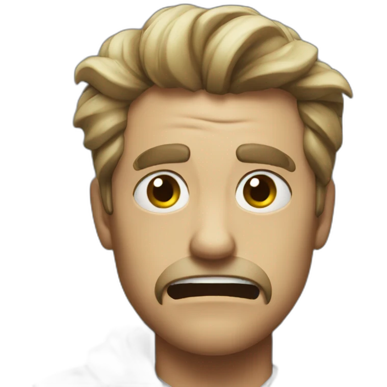 Ma pissed Off but a bit happy emoji