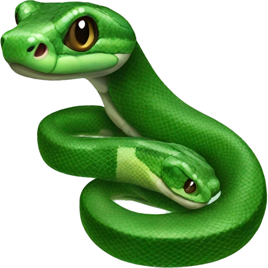 emerald tree boa emoji