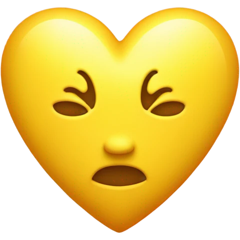 Yellow Heart emoji