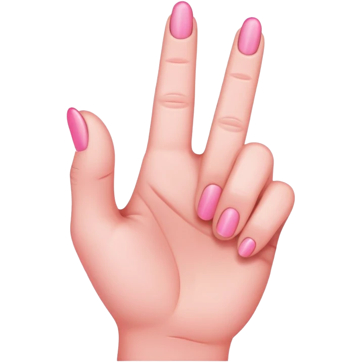 pink middle finger  emoji