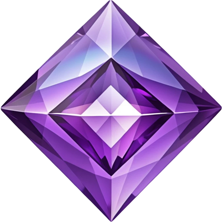 glitter purple crystal diamond emoji