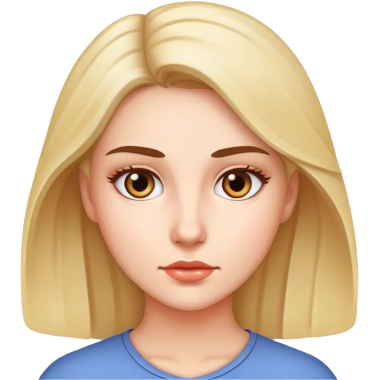 focused beauty portrait shot emoji