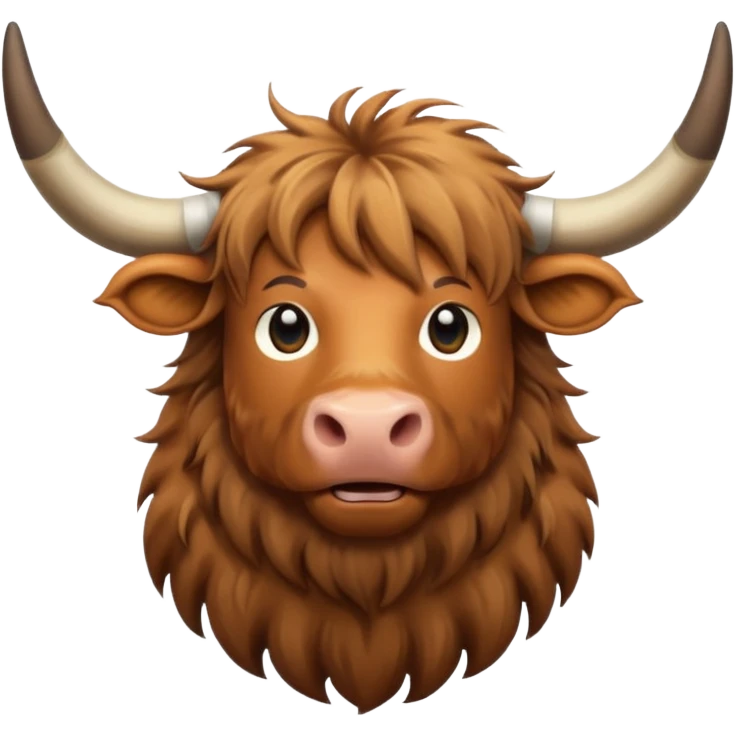 highland cow emoji
