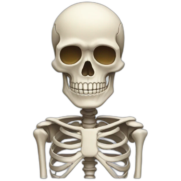 Skeleton emoji