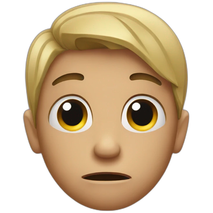 worried with muscles emoji