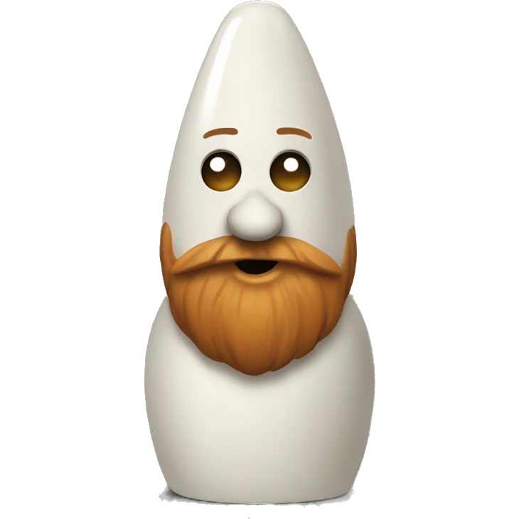 Dwarf as bowling pin emoji