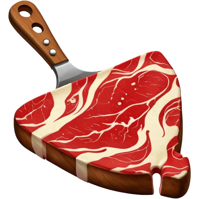 t bone meat emoji