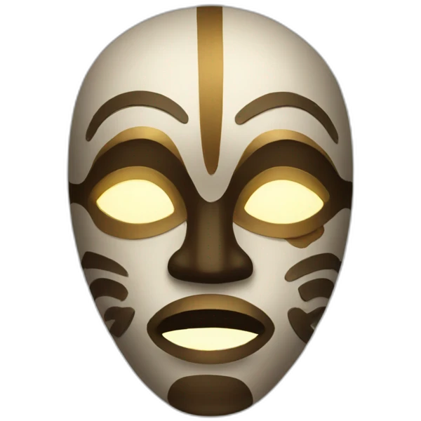 African mask emoji