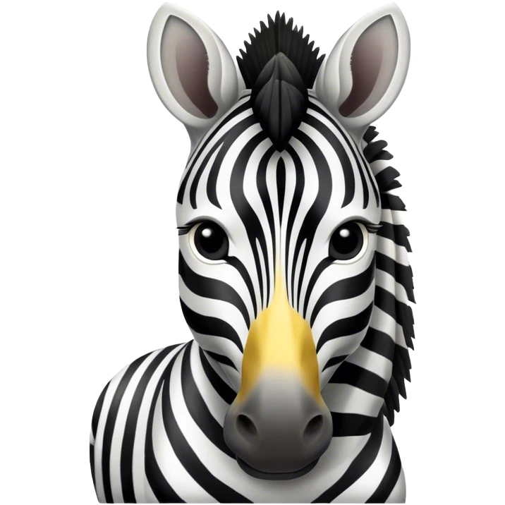 pehalcan Zebra  emoji