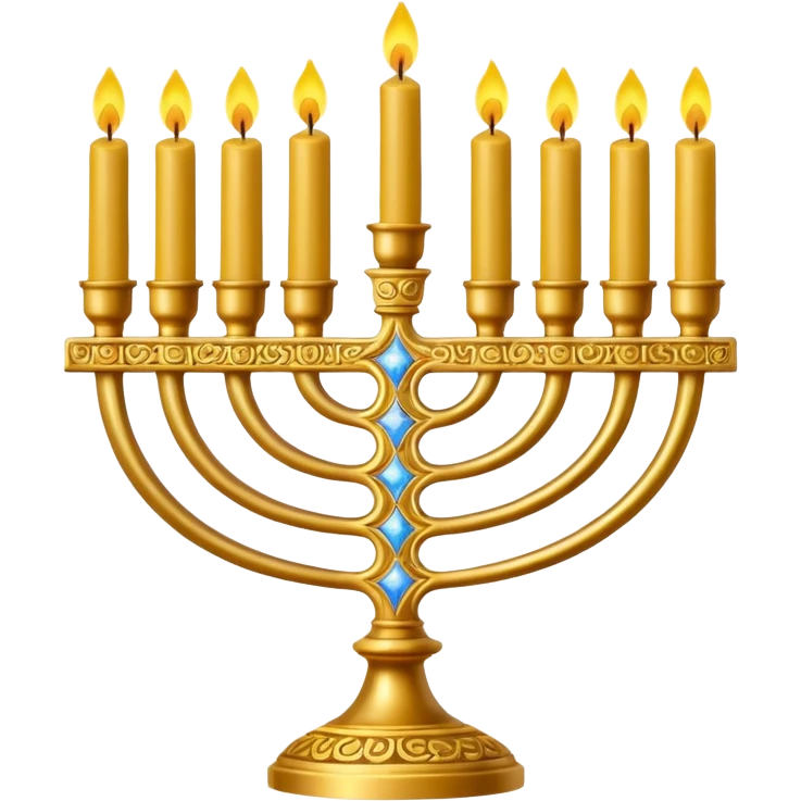 Menorah emoji
