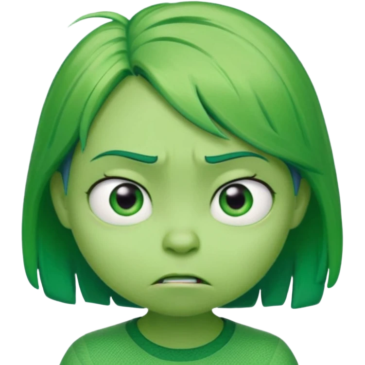 DISGUST FROM MOVIE INSIDE OUT emoji