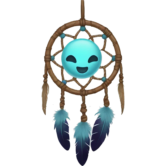 moon dreamcatcher emoji
