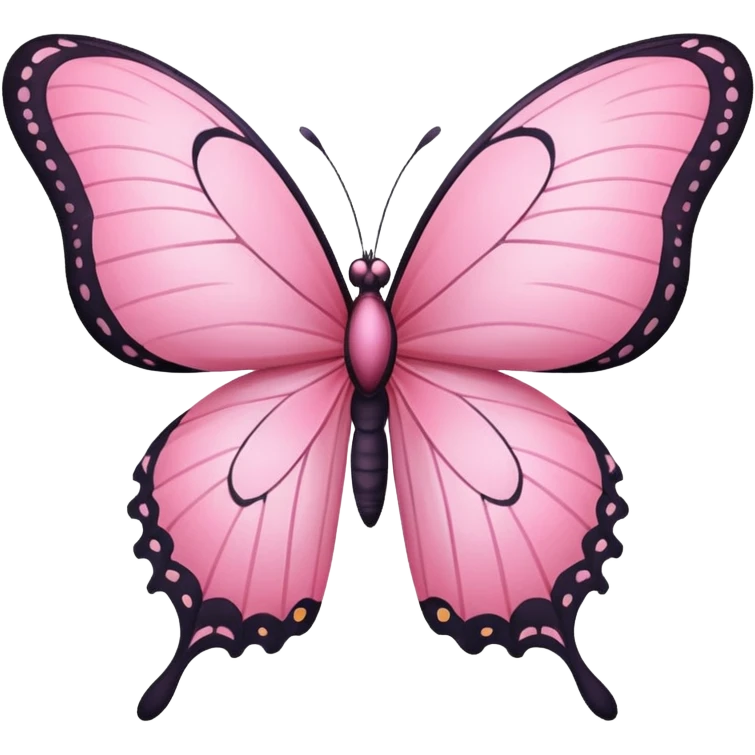 pink butterfly emoji
