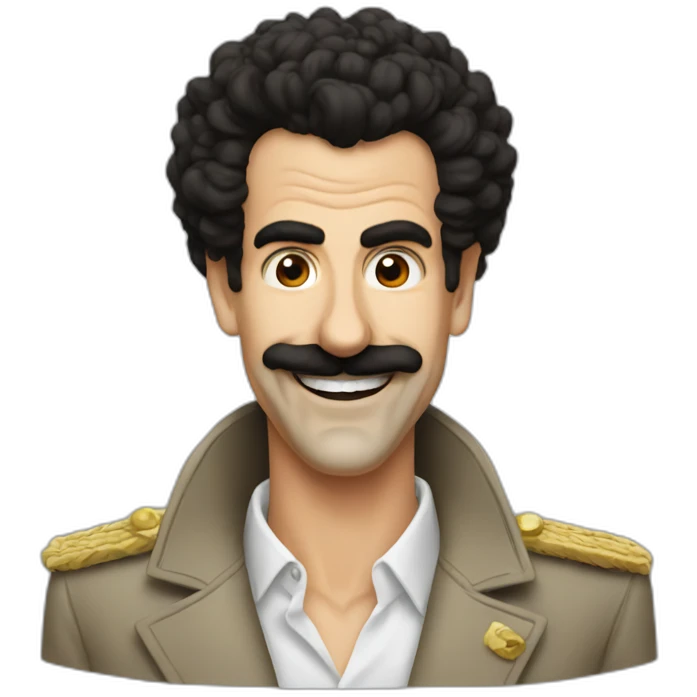 Borat smile emoji