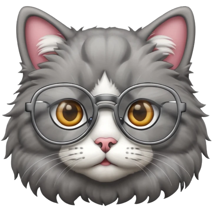 گربه عینکی  emoji