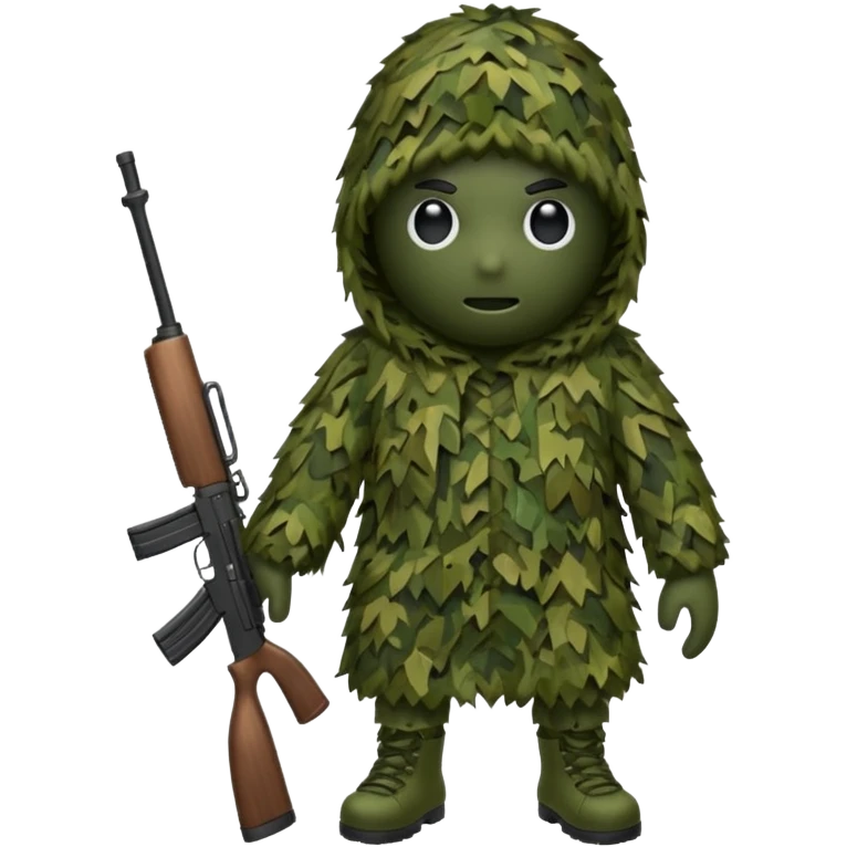 Ghillie suit emoji