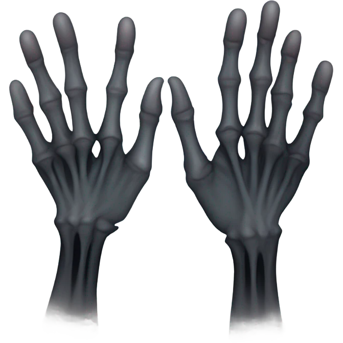 dementor hand emoji