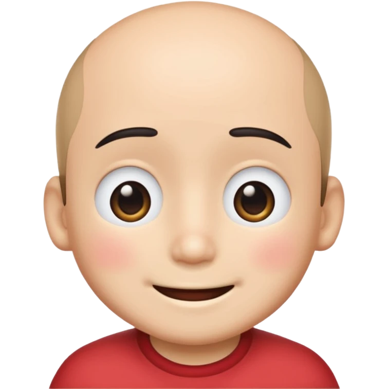 Shinchan shying face  emoji