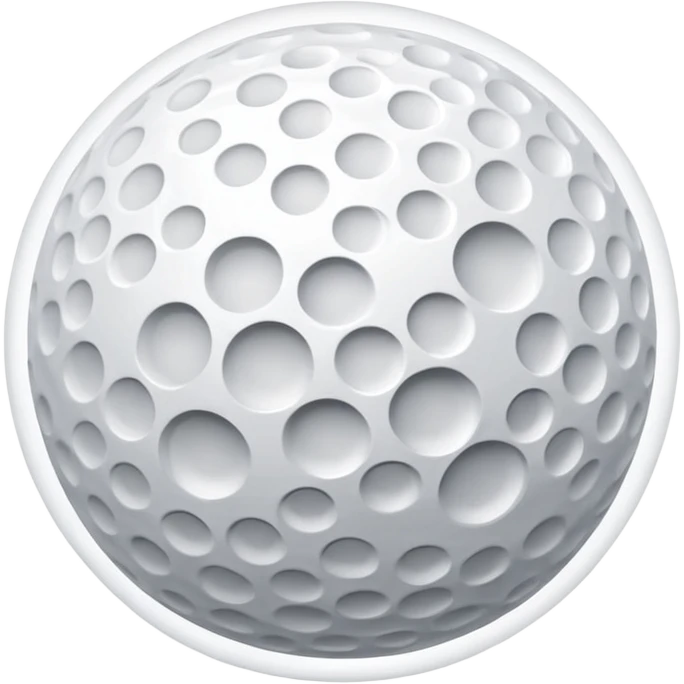 golf ball emoji