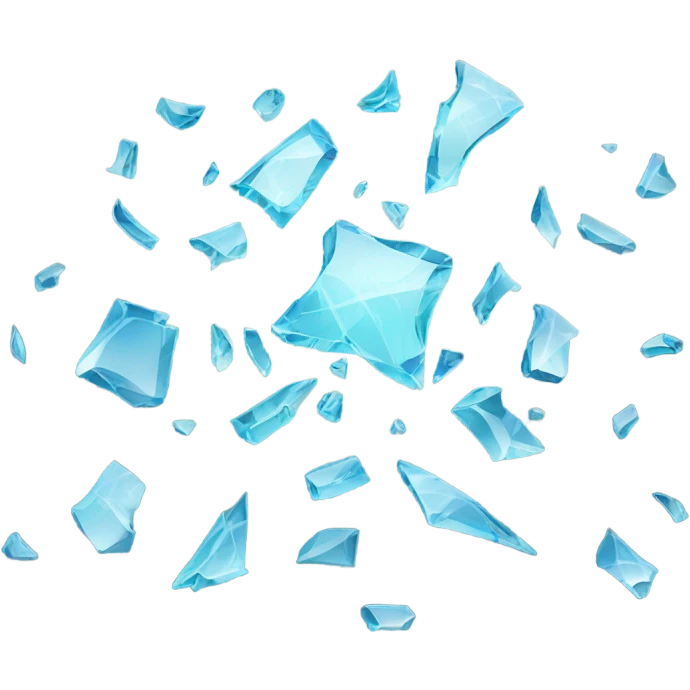 broken glass emoji