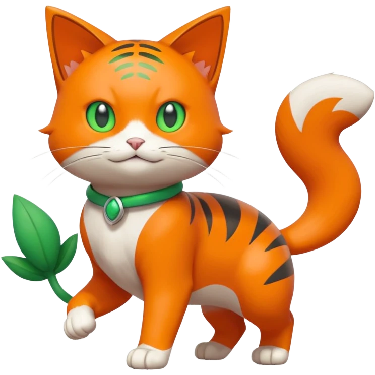 Floragato-Meowscarada-Pokémon (full body) emoji