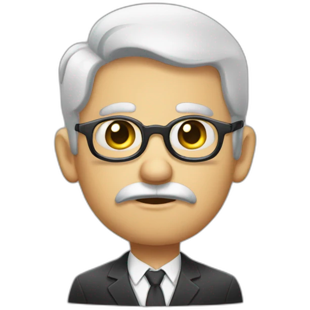 Monocle concern emoji