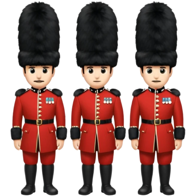British Royal Guards emoji