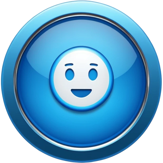 Generate a blue meta verified badge emoji