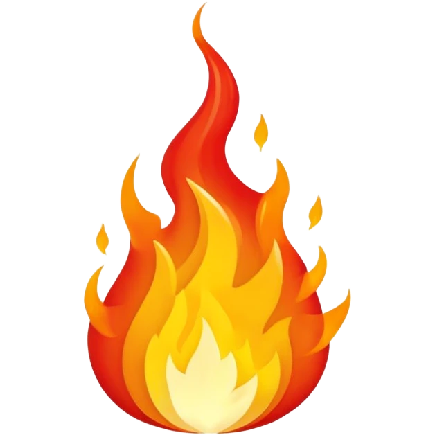 огонь из попы emoji