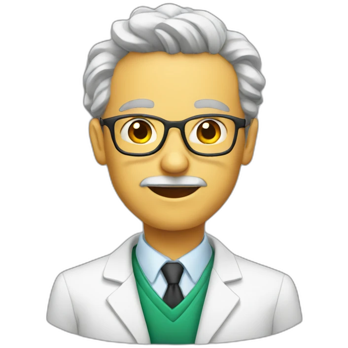 chem professor emoji