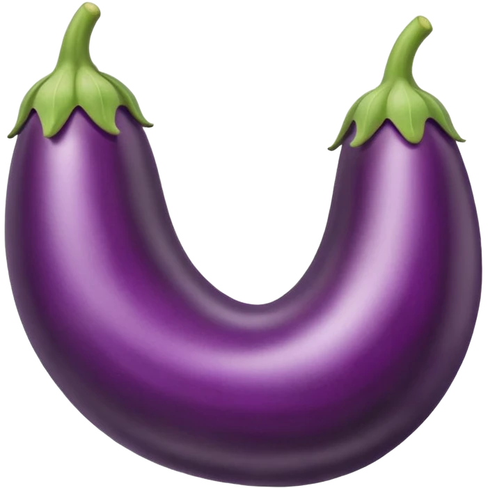 Fat eggplant  emoji