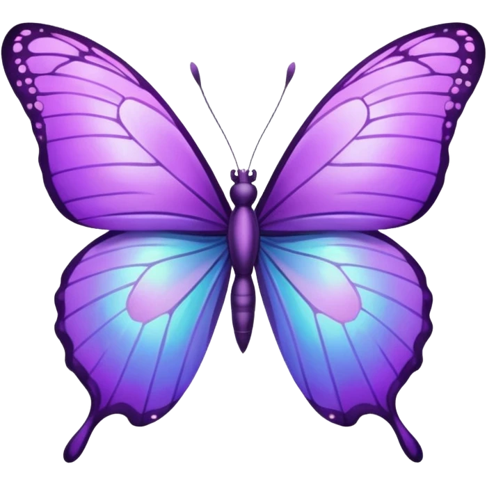 PURPLE BUTTERFLY emoji