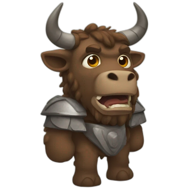 Minotaure emoji
