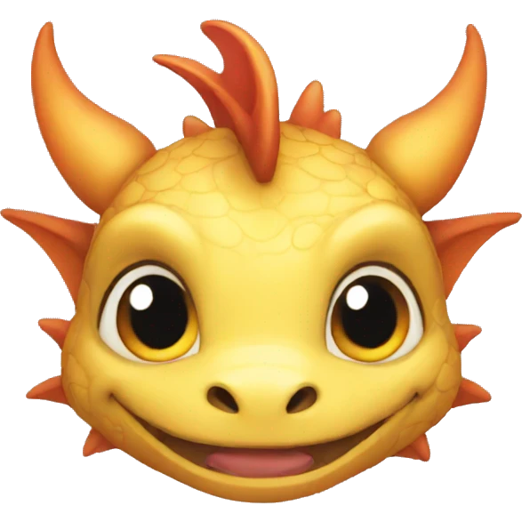 Cute Dragon  emoji