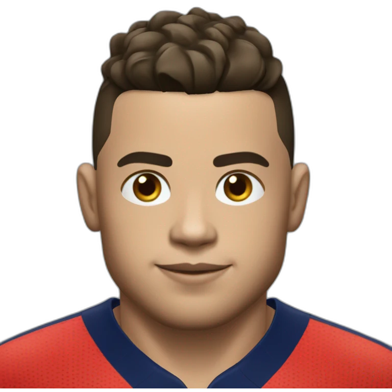 Ronaldo avec un maillot du PSG  emoji