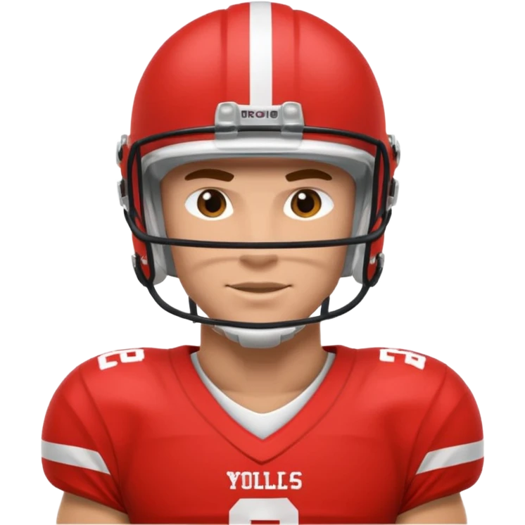 College football player emoji