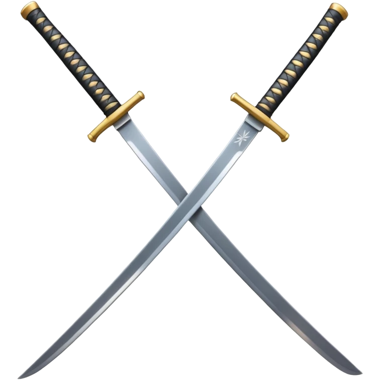 An emoji of katana emoji