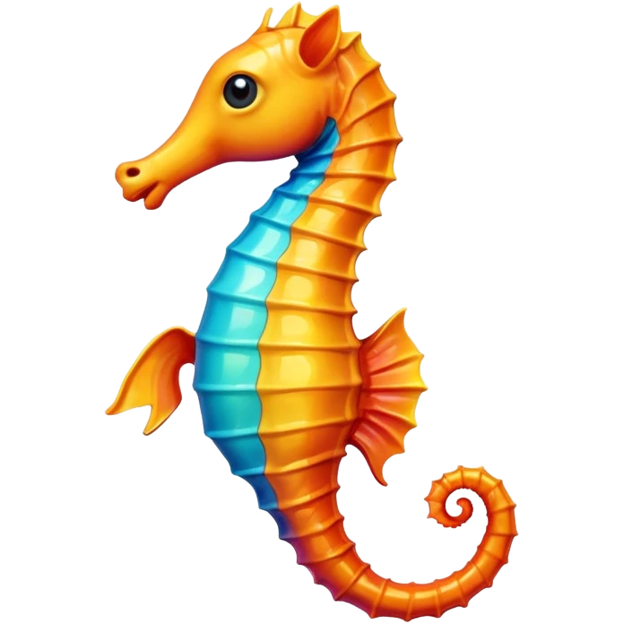 Seahorse - чтобы выглядил как настоящий эмодзи emoji