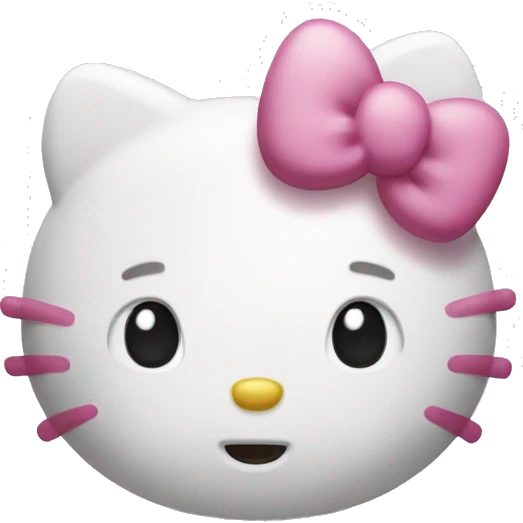 Hello kitty emoji