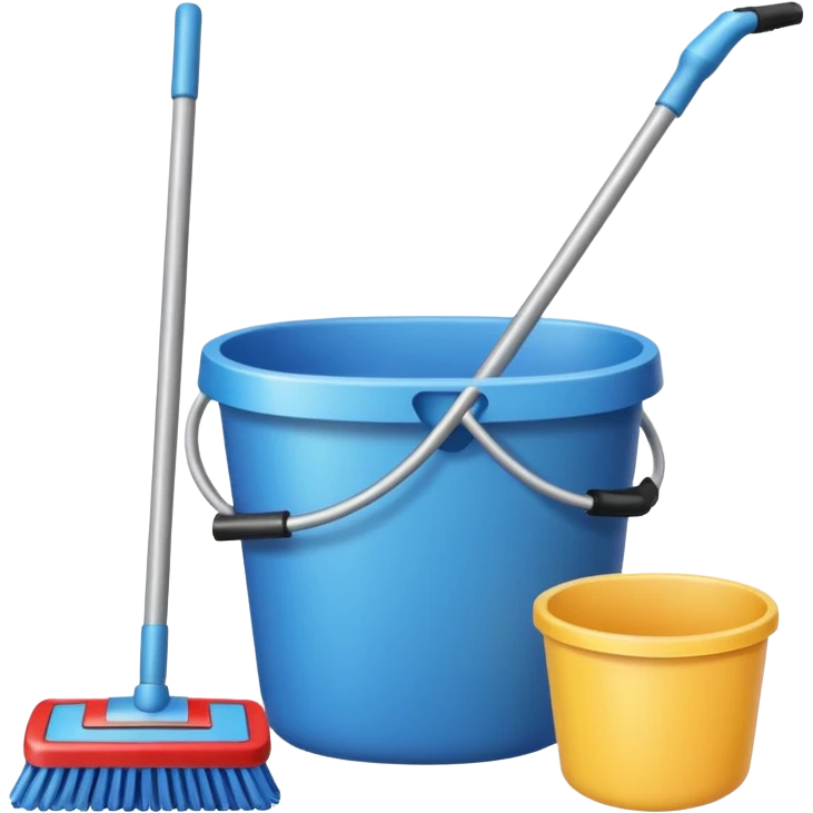 cleaning tools emoji