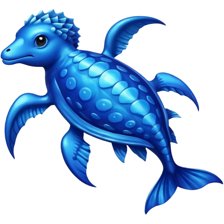 Sea animal blue glaucus emoji