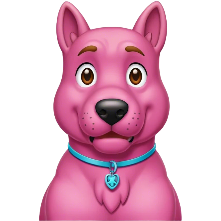 pink scooby doo emoji