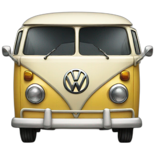 old vw split bus emoji