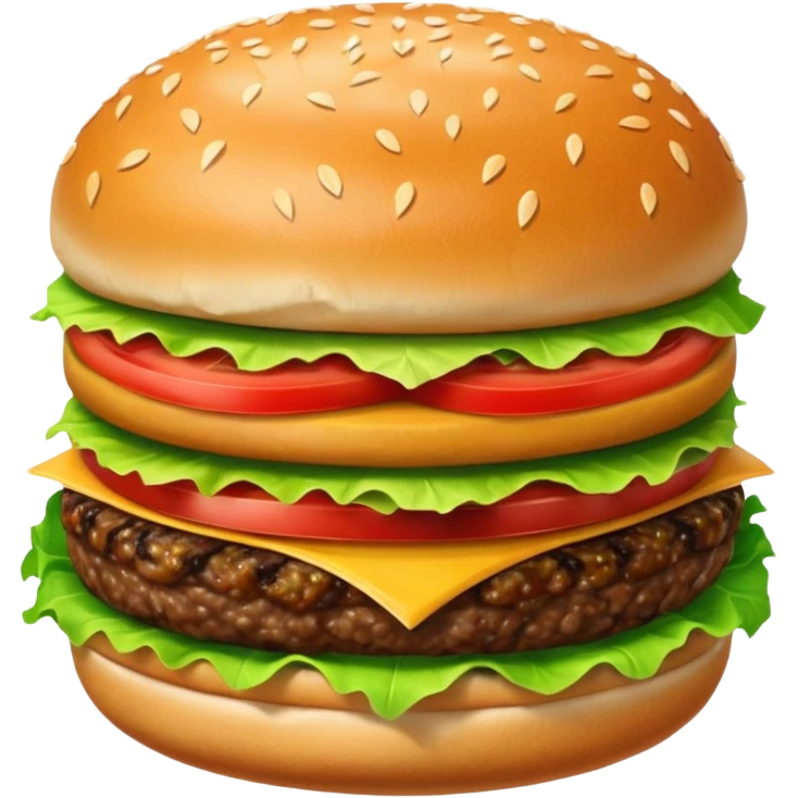 Hamburger emoji
