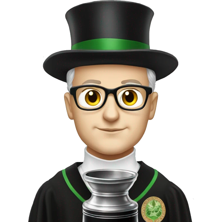 gregor mendel with a stanley cup emoji