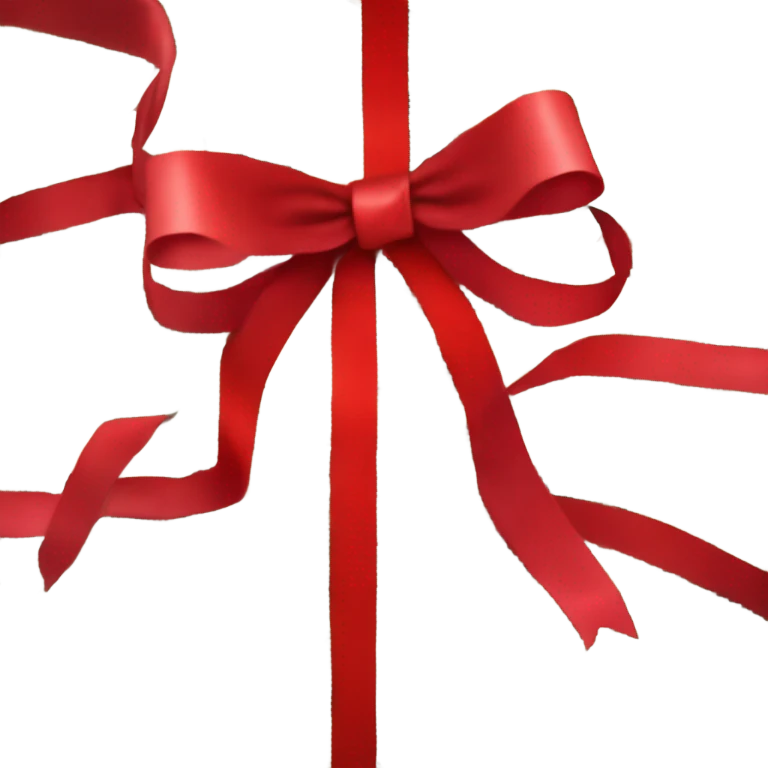 an aesthetic bundle of dollars tied with a red ribbon and bow emoji